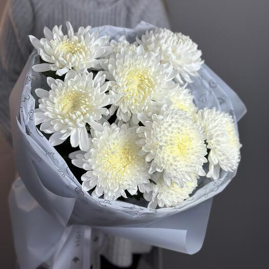 Букет из белых одиночных