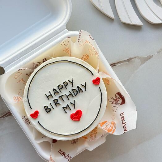 Bento Birthday Cake