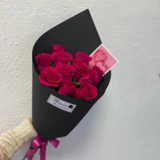 Once rosas
