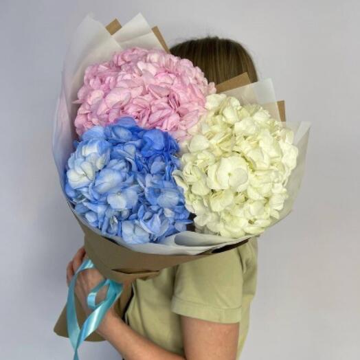 Ramo de hortensias mezcla S