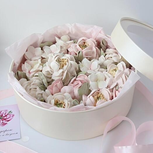Marshmallow flowers