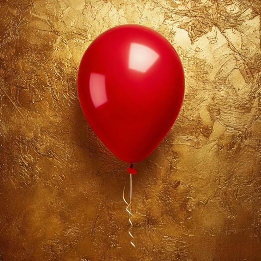 Шар гелий красный латекс. Latex helium ballons red