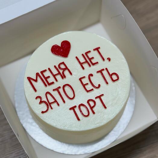 Бенто-торт MAXI «Меня нет, зато есть торт»