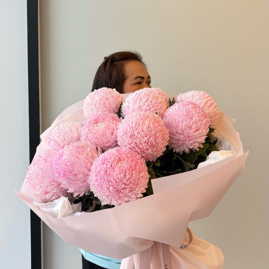 11 Pink Peony-Mums