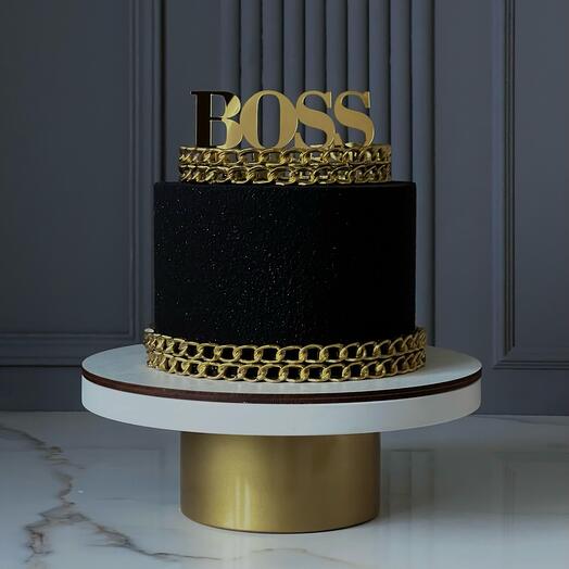 Торт Happy Birthday "Big Boss"
