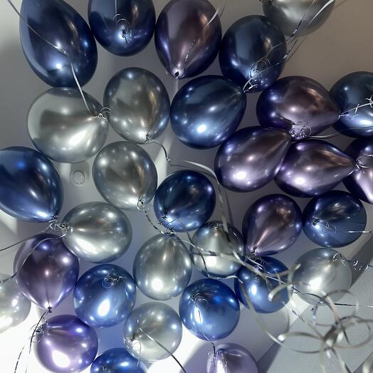 Воздушные шары под потолок (30 штук)