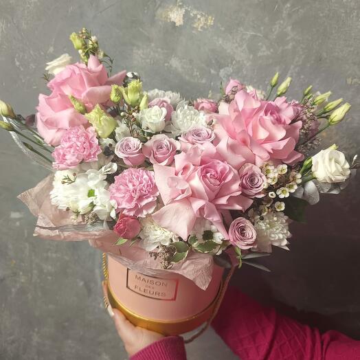 Цветы в коробке 🎁