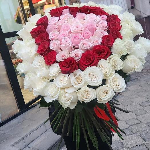 Bouquet of100 roses