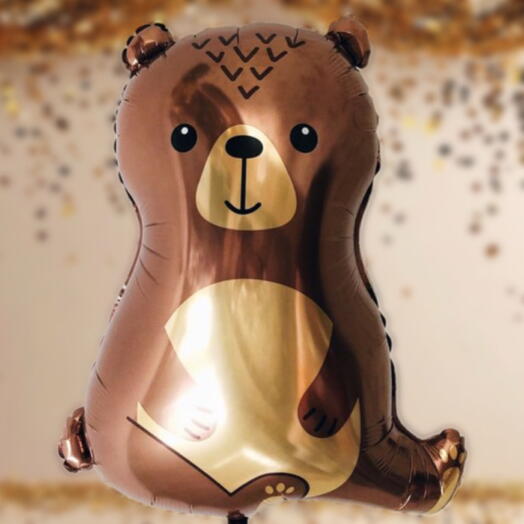 Воздушный шар гелий «Мишка». Helium balloon Bear