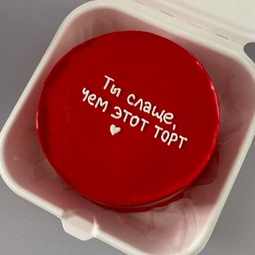 Бенто торт к 14 февраля