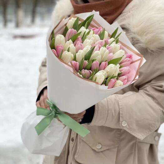 Тюльпан нежность