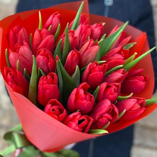 Букет "Красный шик!"