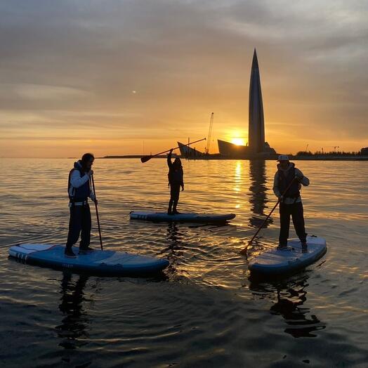 Подарочный сертификат Bantikov "САП прогулка к парку 300-летия" для двоих 2 часа, Санкт-Петербург