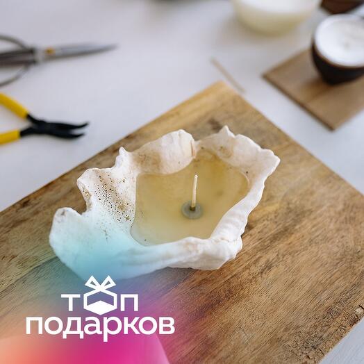 Подарочный сертификат Индивидуальный мастер-класс по созданию свечей, выходные дни, 1-5 чел