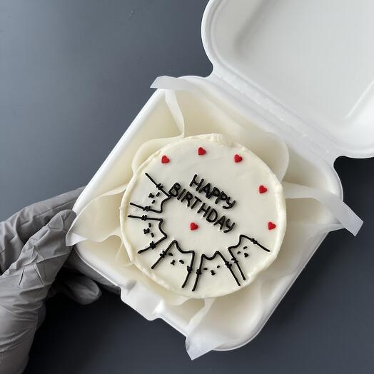 Bento cake cats