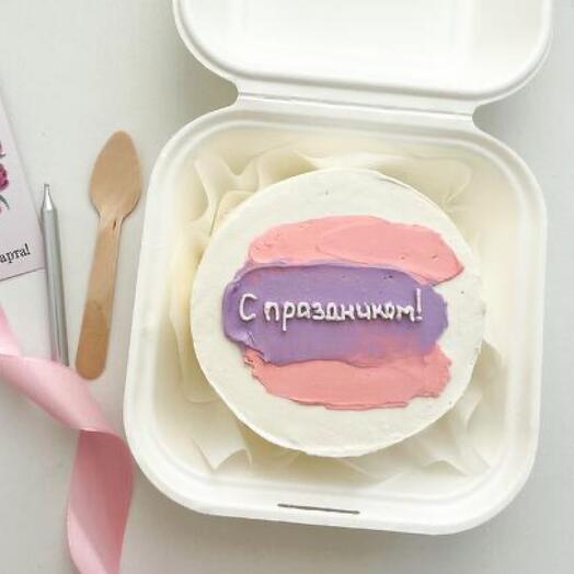 Бенто торт - с праздником 💐
