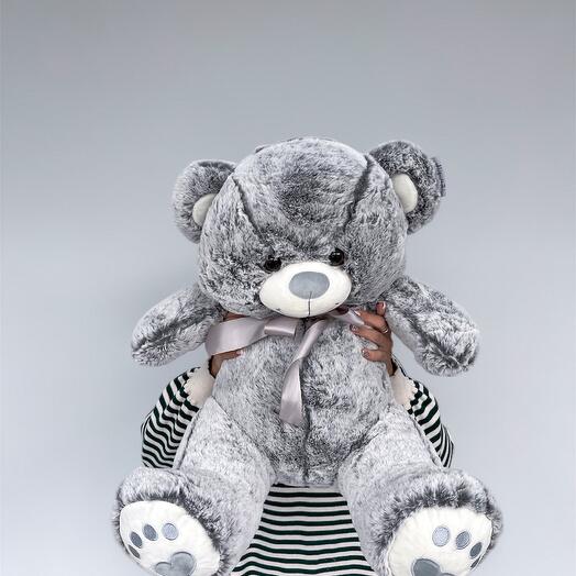 Мягкая игрушка Медведь серый 01