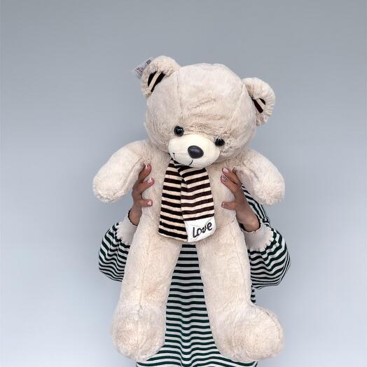 Мягкая игрушка Медведь кремовый