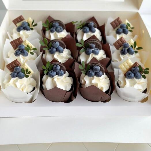 Капкейки oreo