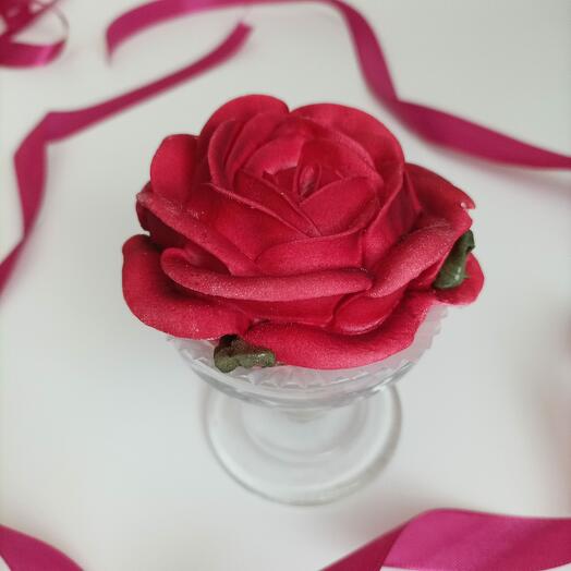 Зефирная роза 🌹 в премиум упаковке