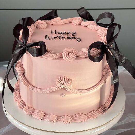 Торт 2 кг в стиле ламбет