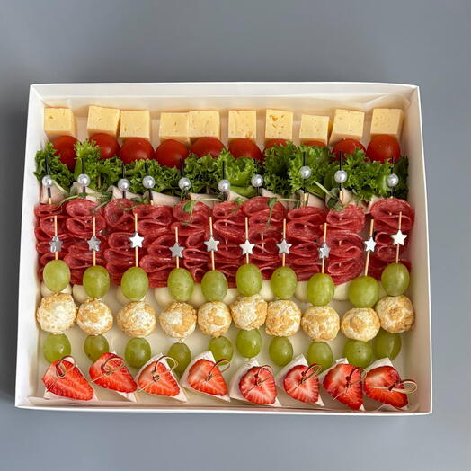 Бокс канапе, фуртшетные закуски , ассорти