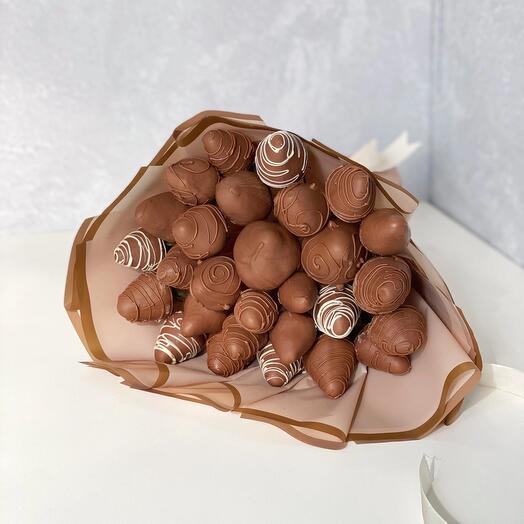 Букет из клубники в шоколаде Коррунд