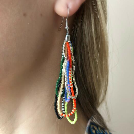 Серьги Колорит Colorful earrings