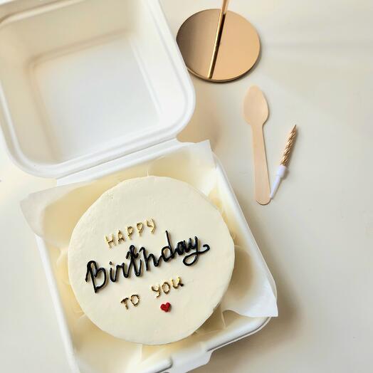 Бенто-торт happy birthday to you