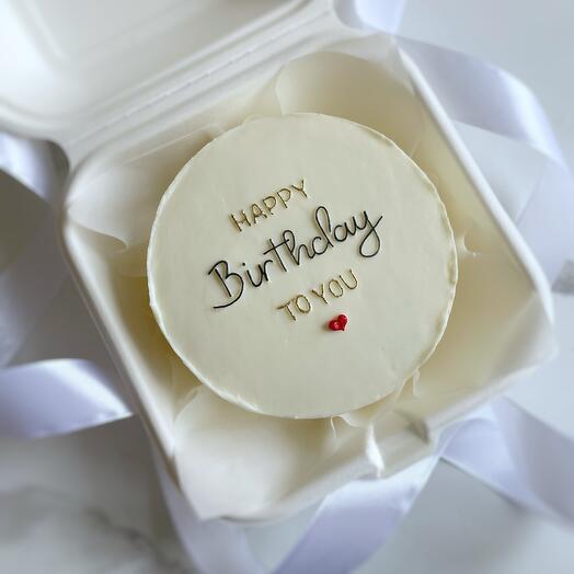 Бенто торт happy birthday to you
