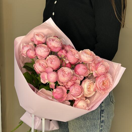 ХИТ 🎀 7 кустовых пионовидных роз