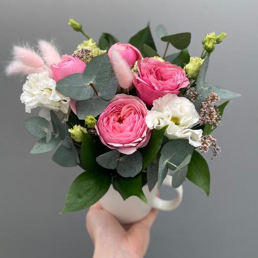 Цветы в кружке🌸