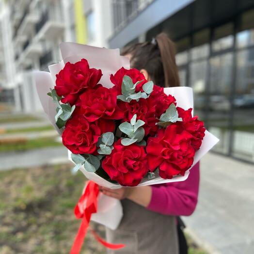 ‼️Акция -30%‼️ 9 Французких роз