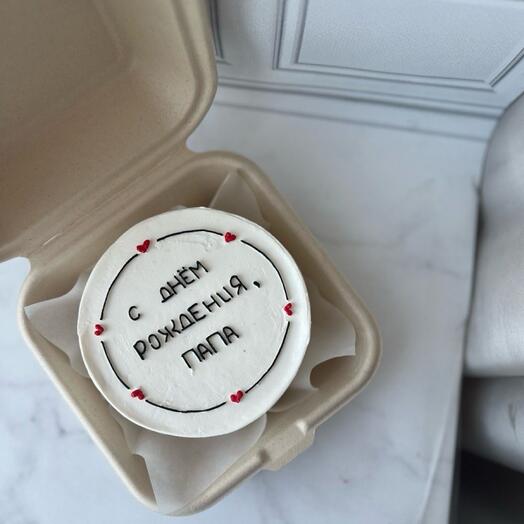 Бенто-торт для папы