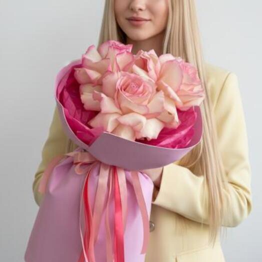 Французкая роза букет -14 x Dalnevostochny