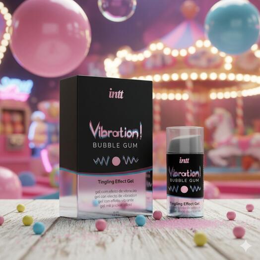 Увлажняющий гель Жидкий вибратор Bubble Gum, 15 мл