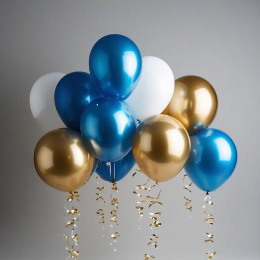 Фонтан из 10 шаров на грузике