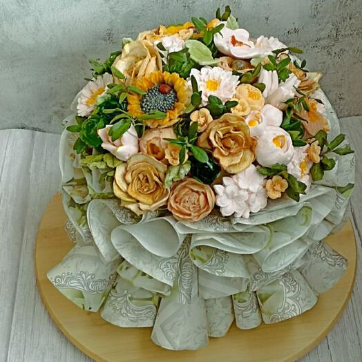 Зефирный  букет Воспоминание о лете