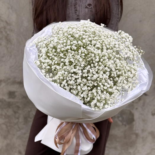 Воздушный букет из гипсофилы 🥰