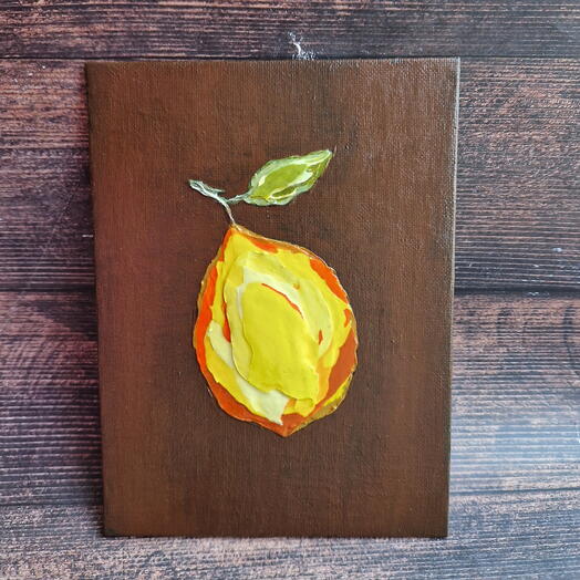Картина "лимон"