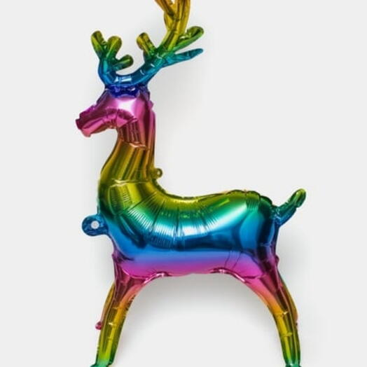 Фигура олень цветной