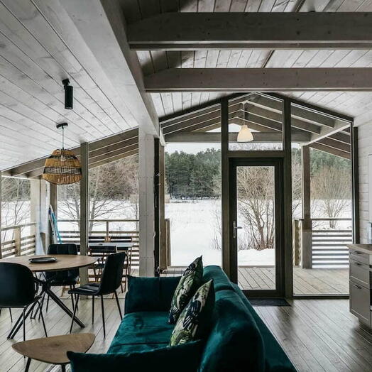 🎀Коттедж River house в отеле Pine River 2 участника Две ночи 💝