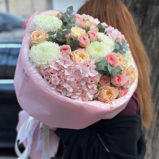 Очень элегантный и нежный букет