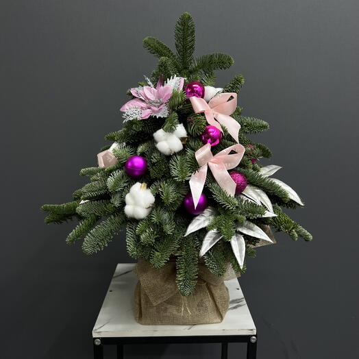 Ароматная ель «Формула праздника» Елка с новогодними игрушками