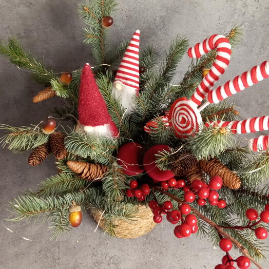 Новогодняя композиция 22