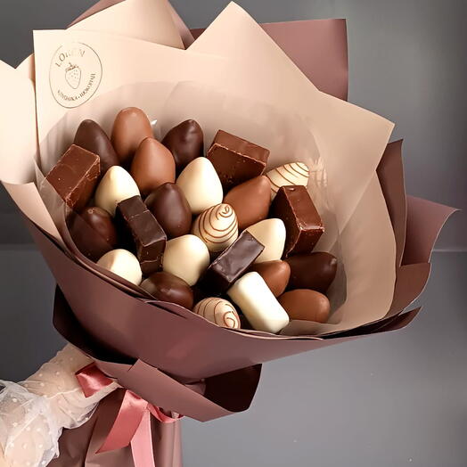 Букет "Клубника + 🍫шоколад"