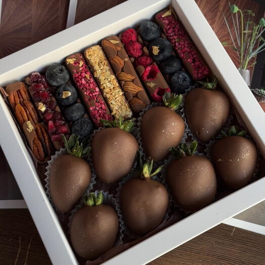 Набор «Maison de taste» из клубники в шоколаде