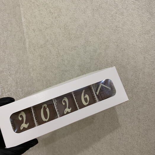 Шоколадные конфеты «2026»+ домик