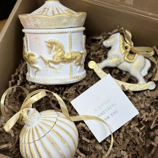 Set de regalo «Vintage gold» | Set de regalo Vintage Gold