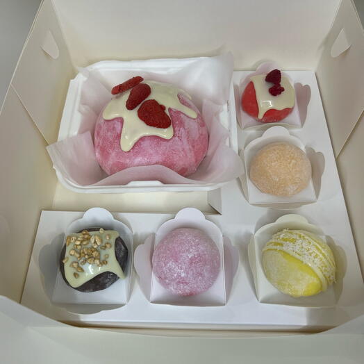 Моти набор  бенто моти 1шт и моти  стандартные 5шт